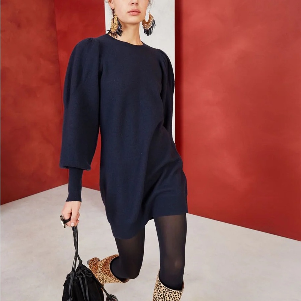 ULLA JOHNSON- Viviana Dress Midnight